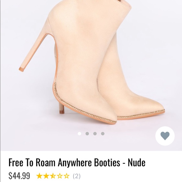 Fashion nova booties size 7 - Picture 2 of 2